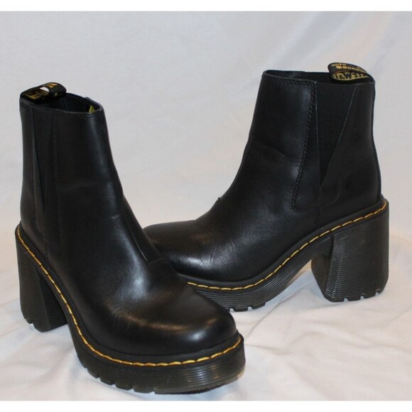 Dr. Martens Women's Size 7 EU 38 Spence Chelsea Boots NEW Lug Sole Heeled Y2K - Picture 4 of 7
